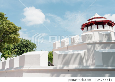 Maha Kan fort park Old City Wall in Bangkok, Thailand 105735515