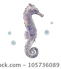 Zodiac dragon handwritten illustration material bubbles 105736089