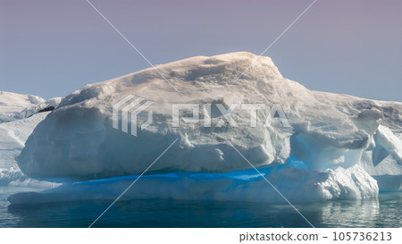 Paradise bay glaciers and mountains,  105736213