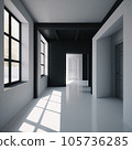 Classical marbled interior in a loft style Classical marbled interior in a loft style 105736285