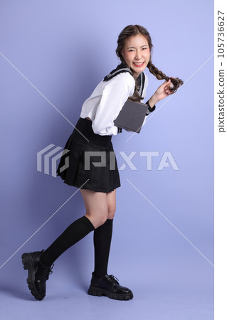 Asian Student Girl Asian Student Girl 105736627