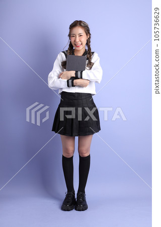 Asian Student Girl Asian Student Girl 105736629