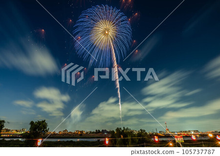 The 70th Toda Bridge Fireworks Festival SkyFantasia East and West Light Banquet The 70th Toda Bridge Fireworks Festival SkyFantasia East and West Light Banquet 105737787