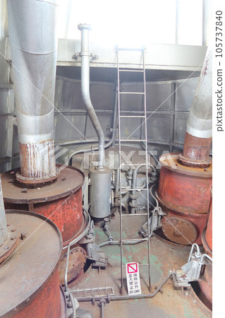 八甲田丸的煙囪內 105737840