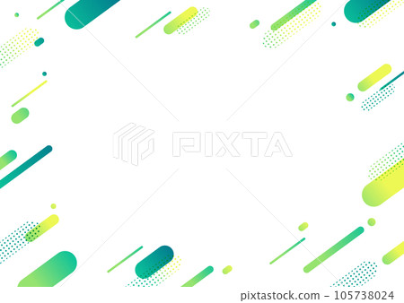 Geometric graphic background green Geometric graphic background green 105738024