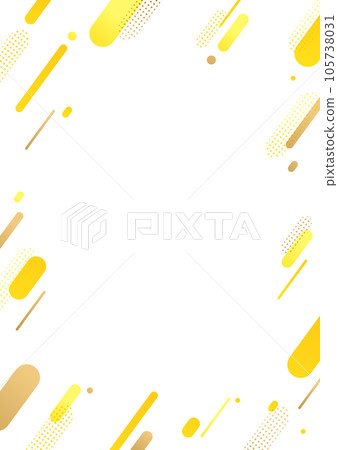 Yellow geometric pattern background material Yellow geometric pattern background material 105738031