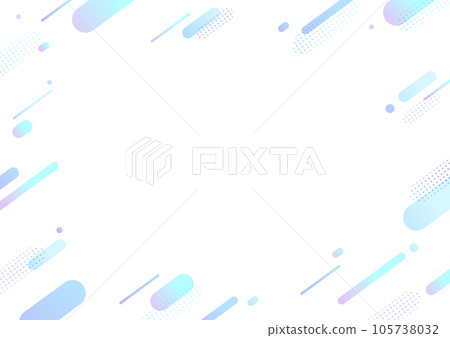 Blue geometric pattern background material Blue geometric pattern background material 105738032