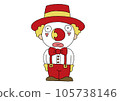 Illustration material: clown illustration, clown illustration 105738146