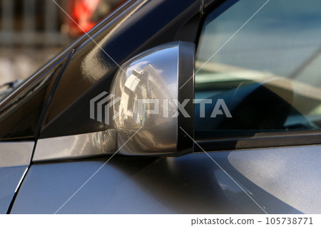 Parts of a car body close-up. Parts of a car body close-up. 105738771