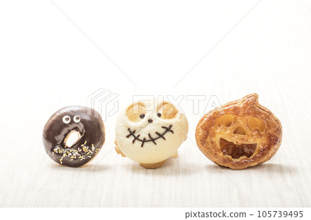 萬聖節形象、萬聖節派對、萬聖節糖果、南瓜燈、圖像素材 105739495