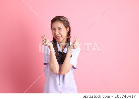 Asian Student Girl Asian Student Girl 105740417