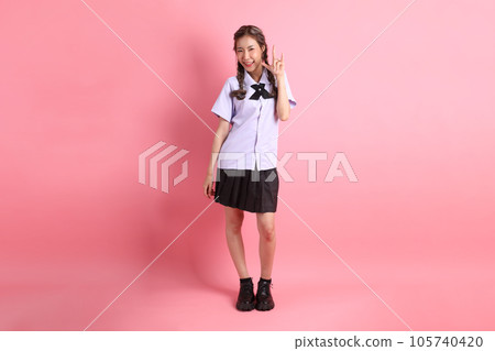 Asian Student Girl Asian Student Girl 105740420