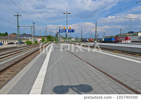 Deutsche Bahn/Ansbach Station/Germany 105740500