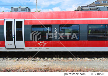 Deutsche Bahn/Ansbach Station/Germany Deutsche Bahn/Ansbach Station/Germany 105740505