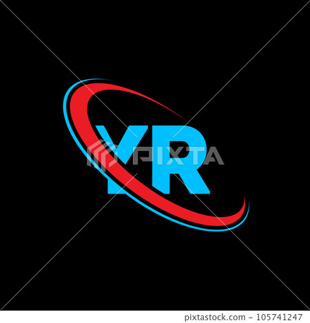 Monogram Letter Yr Logo Design Stock Vector (Royalty Free) 2313292749 |  Shutterstock