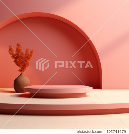 Background for presentation of cosmetic 105741679