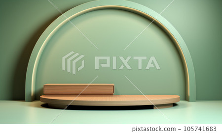Background for presentation of cosmetic 105741683
