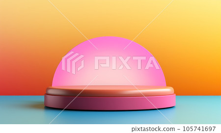 Background for presentation of cosmetic 105741697