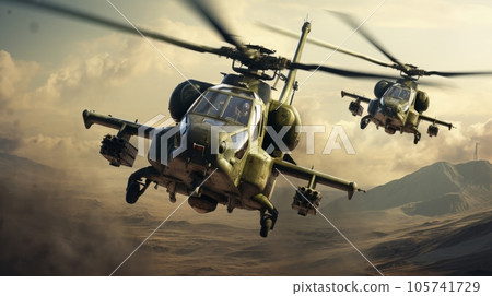 Heavily Armed Combat Helicopter: AI Works Heavily Armed Combat Helicopter: AI Works 105741729