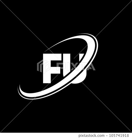 FU F U letter logo design. Initial letter FU linked circle uppercase monogram logo red and blue. FU logo, F U design. fu, f u FU F U letter logo design. Initial letter FU linked circle uppercase monogram logo red and blue. FU logo, F U design. fu, f u 105741918