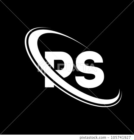 PS logo. P S design. White PS letter. PS/P S letter logo design. Initial letter PS linked circle uppercase monogram logo. PS logo. P S design. White PS letter. PS/P S letter logo design. Initial letter PS linked circle uppercase monogram logo. 105741927