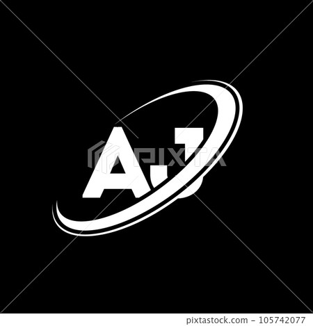 AJ Logo Design Vector Illustration Graphic by deepak creative · Creative  Fabrica