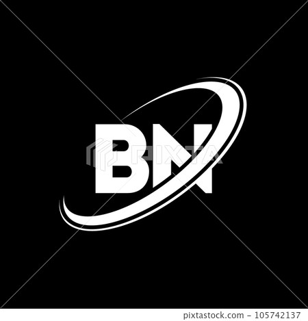 BN B N letter logo design. Initial letter BN linked circle uppercase monogram logo red and blue. BN logo, B N design. bn, b n BN B N letter logo design. Initial letter BN linked circle uppercase monogram logo red and blue. BN logo, B N design. bn, b n 105742137