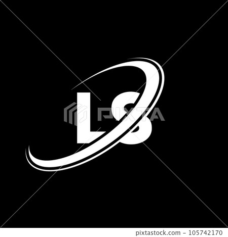 Ls logo design vector icon • wall stickers line, trendy, minimalist |  myloview.com