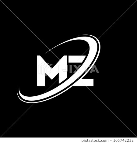 Minimal Zm Logo Icon Of A Mz Letter On A Luxury Background Logo Idea Based  On The Zm Monogram Initials Professional Variety Letter Symbol And Mz Logo  On Background Stock Illustration -