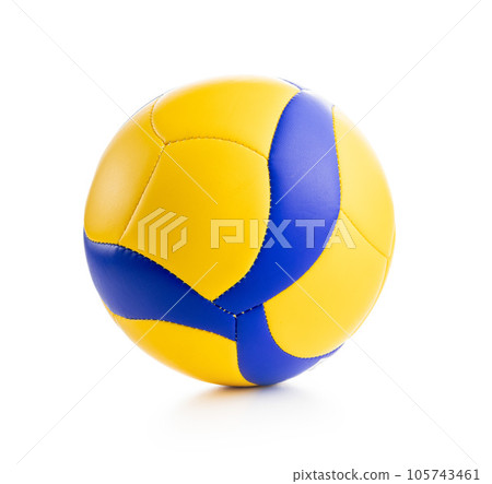 Volleyball ball isolated on white background. Volleyball ball isolated on white background. 105743461