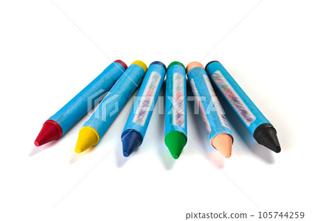 6支彩色蠟筆 105744259