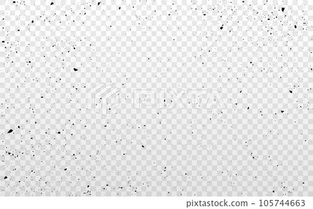 Grunge texture. Old photo frame effect. Damage overlay backdrop. Grain and scratches. Distressed material on transparent background. Dirty surface template. Vector illustration Grunge texture. Old photo frame effect. Damage overlay backdrop. Grain and scratches. Distressed material on transparent background. Dirty surface template. Vector illustration 105744663