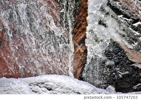 伊勢之瀧瀑布 廣島瀑布 冰川 105747203