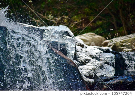 伊勢之瀧瀑布 廣島瀑布 冰川 105747204