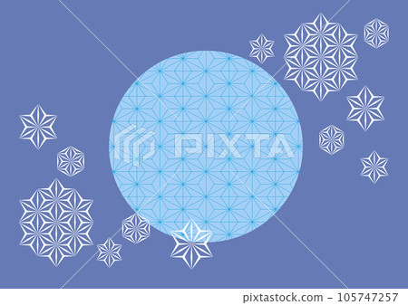 日本模式背景大麻葉 日本模式背景大麻葉 105747257