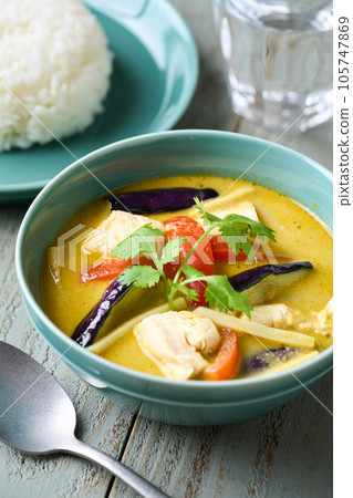 Green curry Green curry 105747869