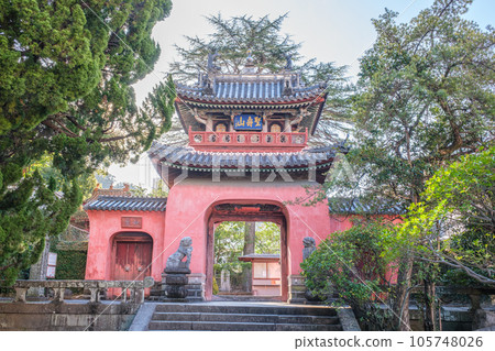 崇福寺第一門（國寶） 105748026