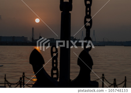 Photographing the refreshing sunrise and sunrise scenery of Yokohama from Rinko Park｜Yokohama City, Kanagawa Prefecture 105748133