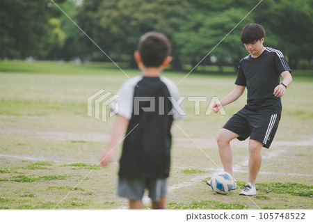 football, soccer, baby boy 105748522