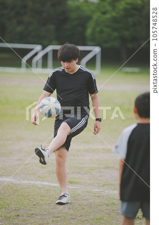 football, soccer, baby boy 105748528