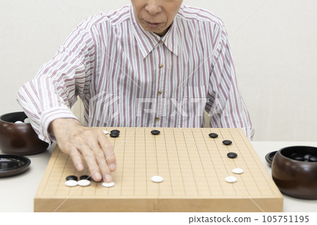 Hobbies: A man who enjoys playing Go-2 105751195