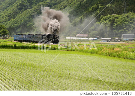 JR Kamaishi Line, which also ran SL Ginga 105751413