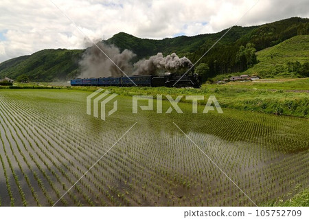 JR Kamaishi Line, which also ran SL Ginga 105752709