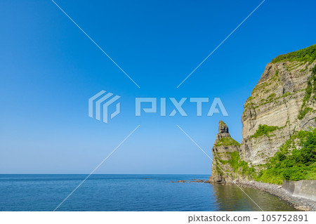 Setakamui Rock Rock shaped like a howling dog Setakamui Rock Rock shaped like a howling dog 105752891