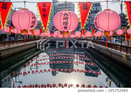 Nagasaki Lantern Festival Nagasaki Lantern Festival 105752993