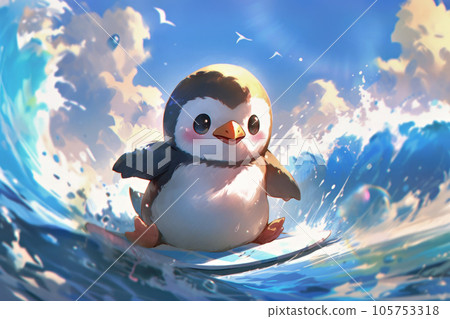 Penguins to surf 105753318