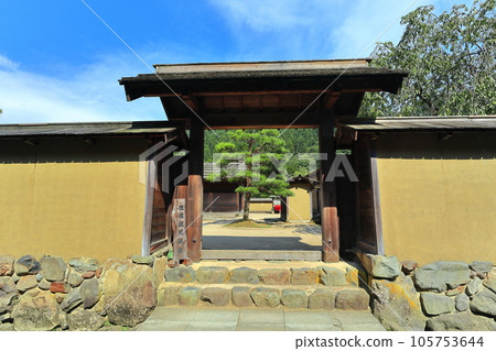 [Fukui Prefecture] Ichijodani Asakura clan ruins in fine weather (restoration townscape) 105753644