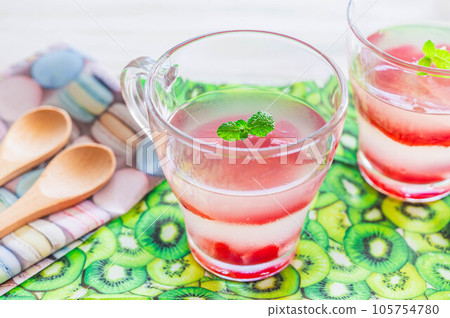 Homemade plum jelly 105754780