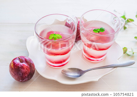 Homemade Plum Jelly 105754821