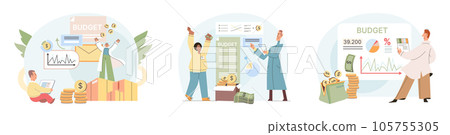 People analysis budget. Calculate financial plan of save income and expense management. Family budget, expenditure. Concept of budget, finance control, date, finance, personal budget, family money People analysis budget. Calculate financial plan of save income and expense management. Family budget, expenditure. Concept of budget, finance control, date, finance, personal budget, family money 105755305